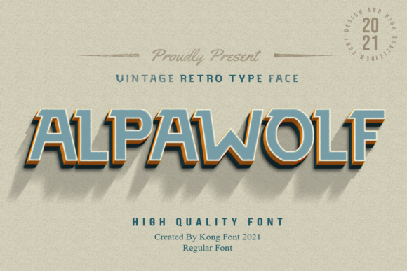 Alpawolf: The Perfect Display Font for Bold Branding