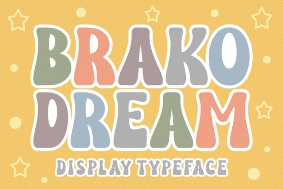 Brako Dream: A Versatile Display Font for Web Design