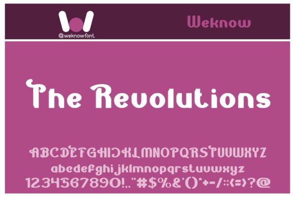 Bring Your Creations to Life with The Revolutions Font