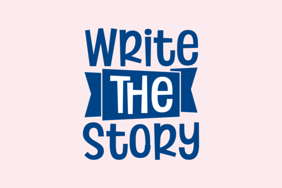 Capture Attention with Write the Story: A Premium Display Font
