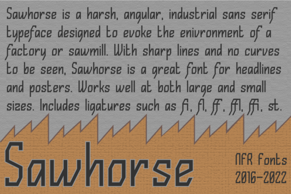 Creating a Strong Brand Identity with Sawhorse Font