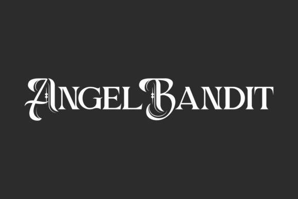 Discover Angel Bandit: A Luxurious Display Font for Web Design