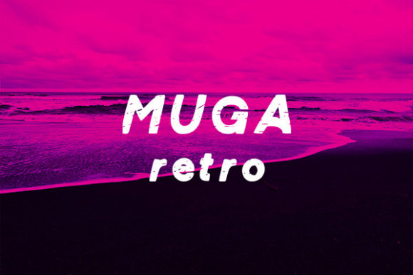 Discover the Charm of Muga Retro Font for Crafters