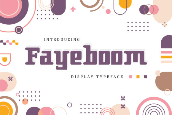 Enhance Your Brand with Fayeboom: A Robotic-Styled Display Font