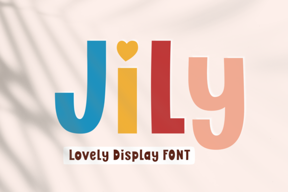 Enhance Your Brand with Jily: A Charming Display Font