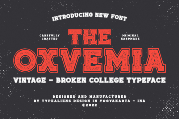 Enhance Your Brand with Oxvemia: A Versatile Display Font