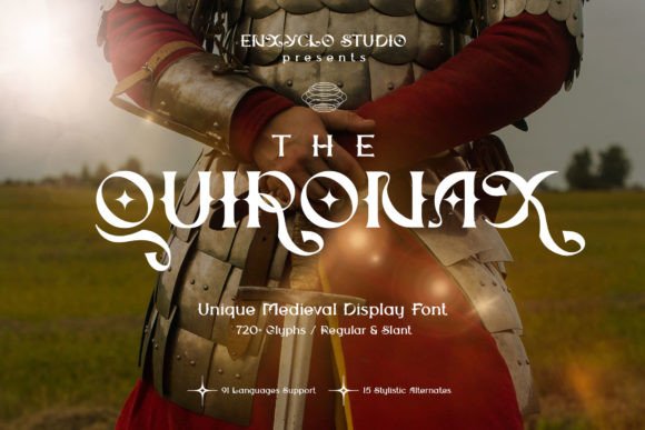 Enhance Your Brand with The Quironax Font