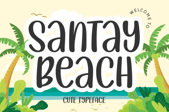 Enhance Your Web Design with Santay Beach Font
