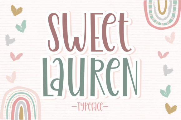 Explore Sweet Lauren: A Playful Display Typeface for Creative Projects
