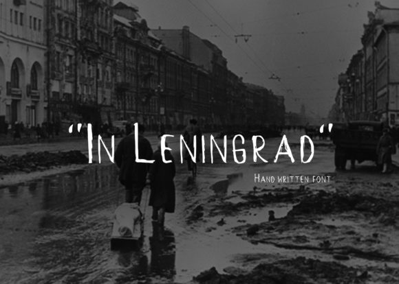 Exploring In Leningrad: A Font for Bold Branding