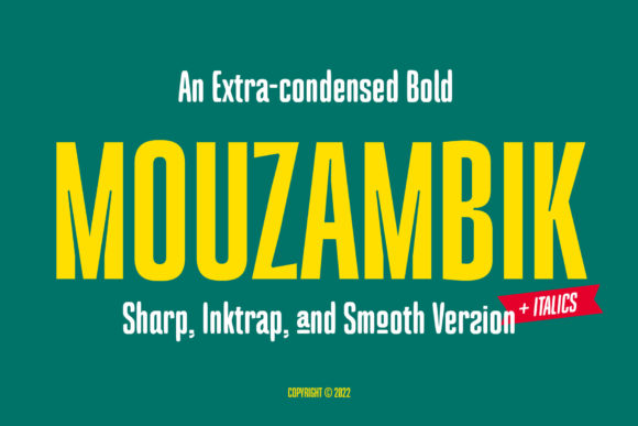 Exploring Mouzambik: A Bold Display Font
