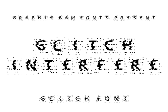 Glitch Interfere: The Perfect Display Font for Creative Makers