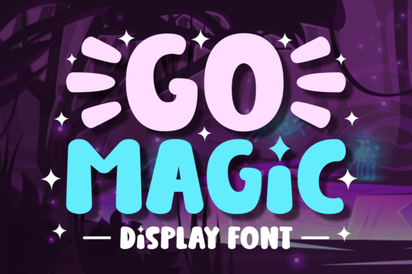 Go Magic: The Bold Display Font for Eye-Catching Campaigns