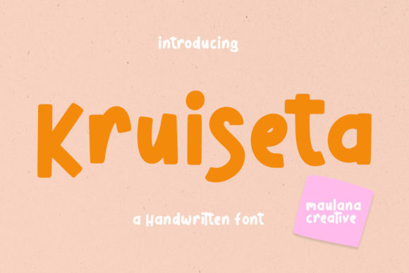 Kruiseta: A Display Font for Editorial Storytelling
