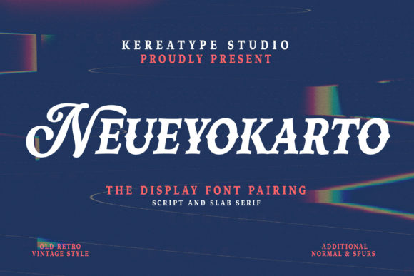 Neue Yokarto: A Retro Font Duo for Editorial Elegance