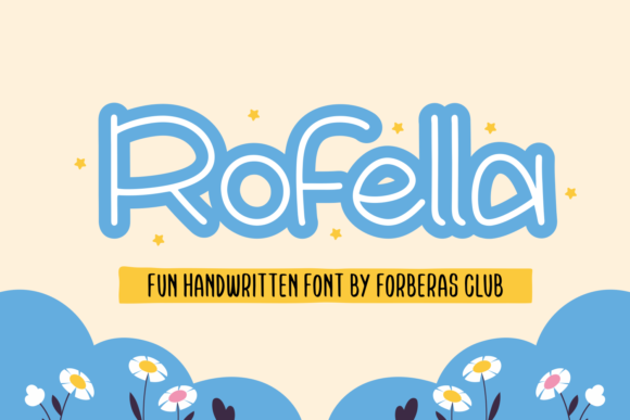 Rofella: A Handcrafted Font for Elegant Branding