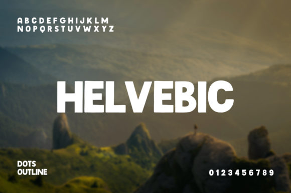 Transform Your Brand with Helvebic: A Stylish Display Font
