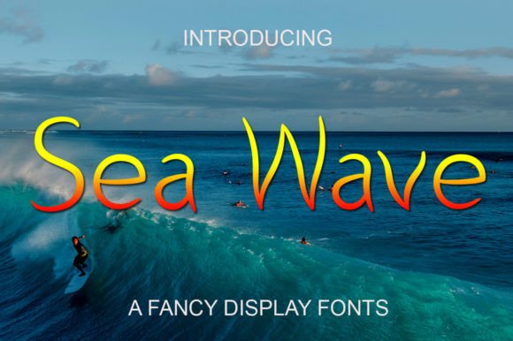 Transform Your Creations with Sea Wave, the Charming Display Font