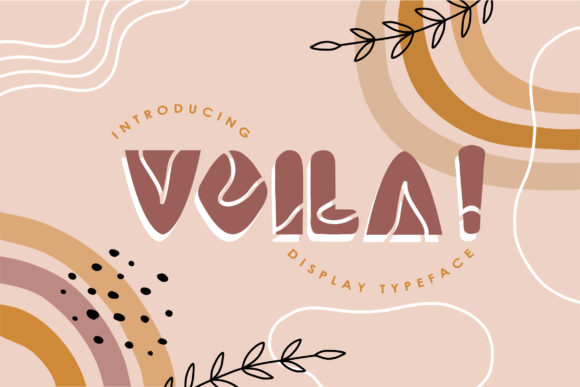 Voila: A Display Font for Editorial Personality and Impact